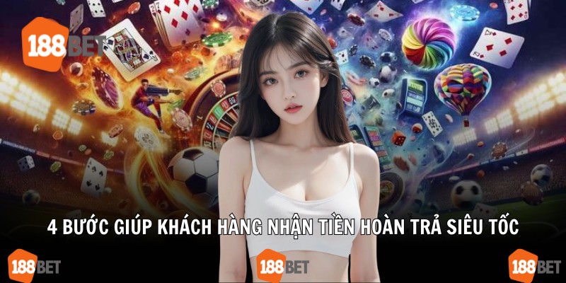 4 bước giúp khách hàng nhận tiền hoàn trả siêu tốc